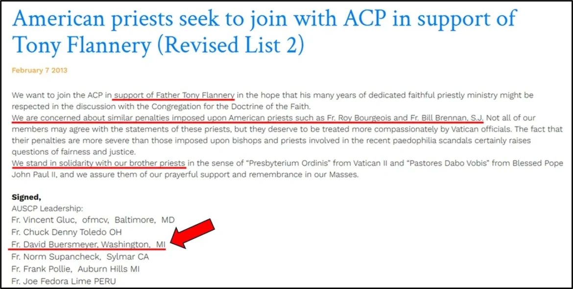 Archbishop of Detroit appoints priest linked to heretical, pro-LGBT clergy group to prominent post