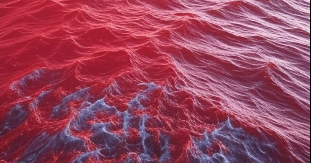 Fears of Apocalypse as Israel’s Sea of Galilee Turns Blood Red — But Scientists Offer a Simpler Explanation | The Gateway Pundit