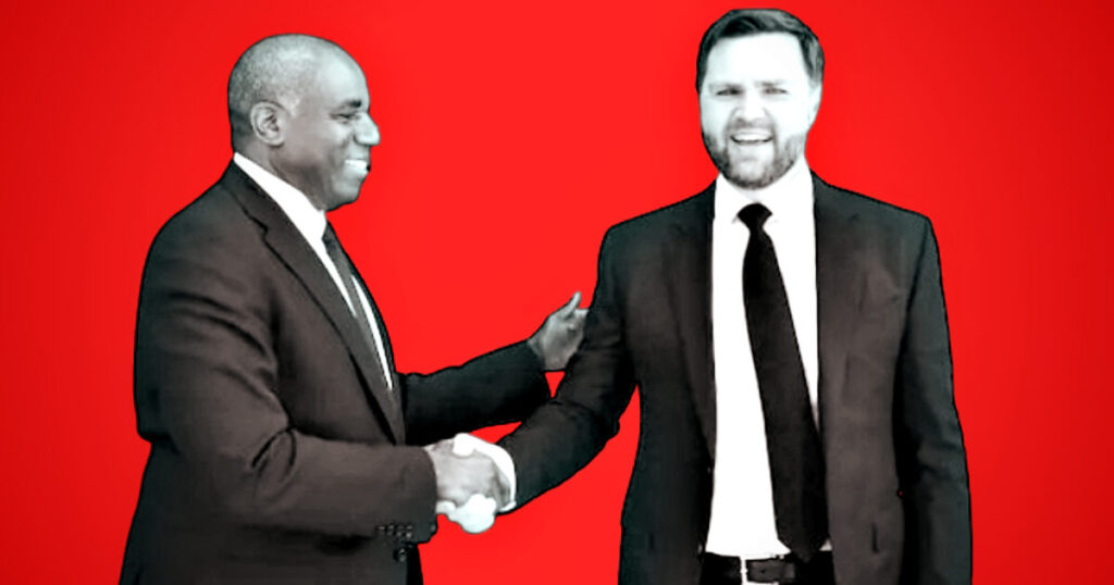 VP Vance Warns UK Foreign Secretary Lammy: Do NOT Go Down ‘Very Dark Path’ of Censorship | The Gateway Pundit